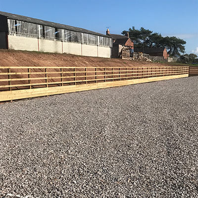 horse arena wilson fencing